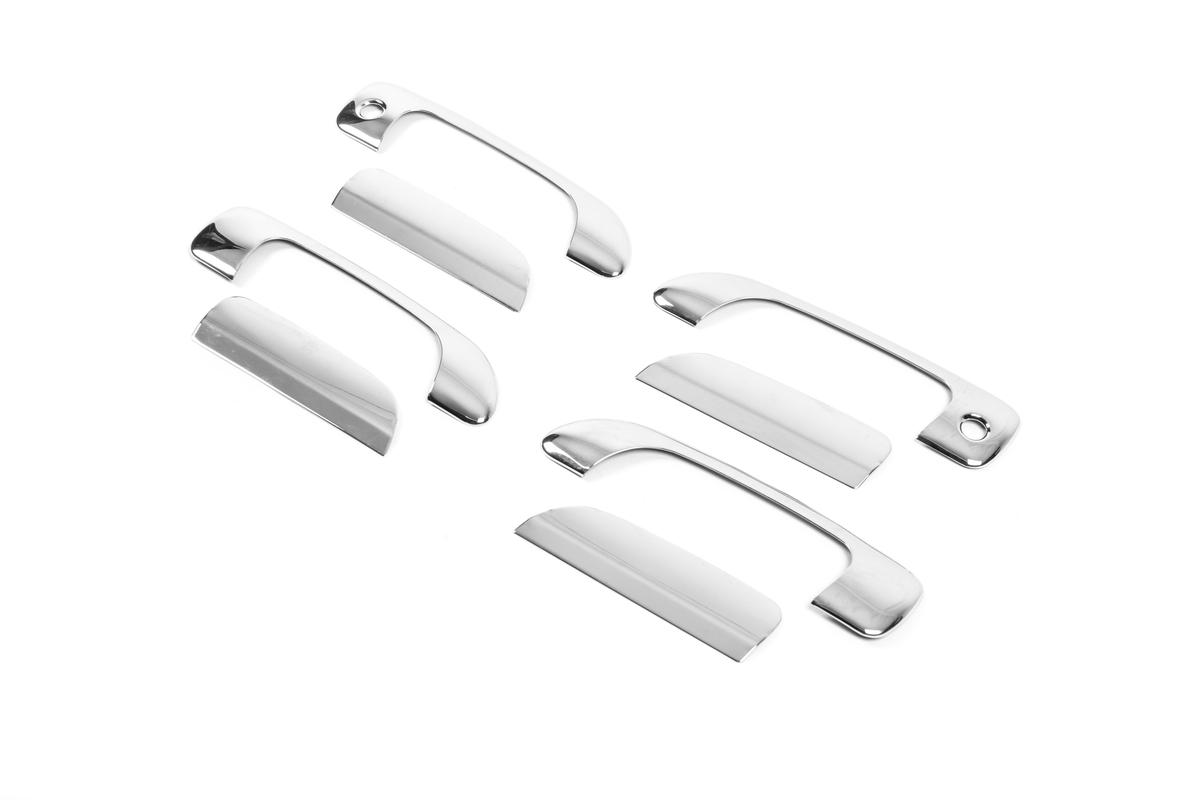 Накладки на ручки Carmos для Honda Civic Sedan VII 2001-2006 гг. abs-пластик Хром