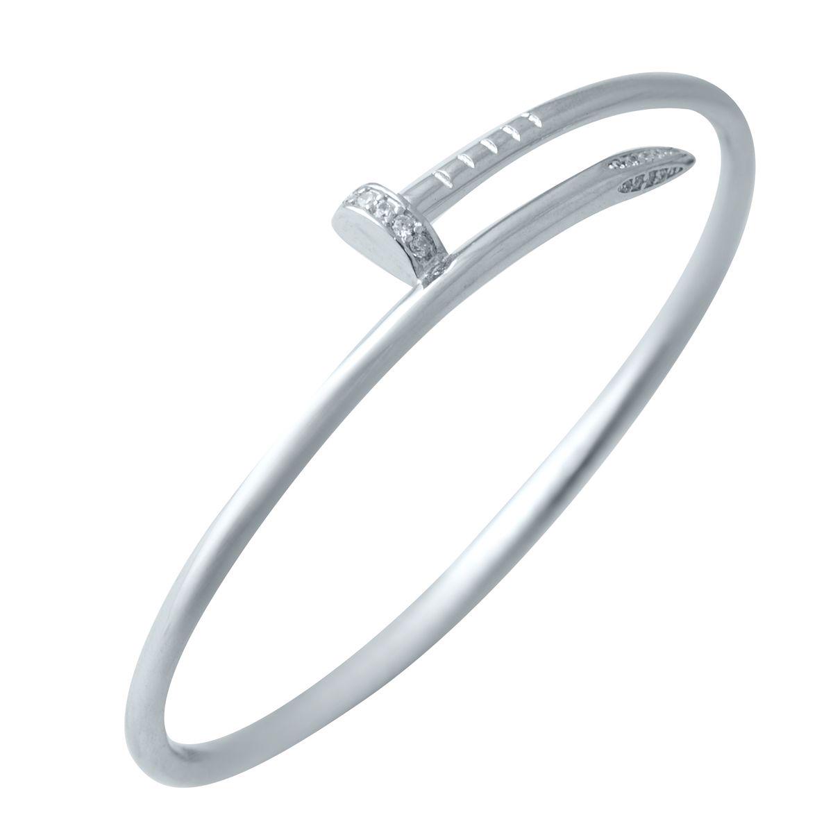 Браслет серебряный с фианитами 13,92 г (2031062)