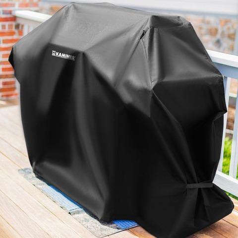 Чохол універсальний для гриля з утяжкою для надійної фіксації Чорний - фото 12