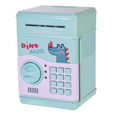 Скарбничка-сейф дитяча Блакитний (F851-B)
