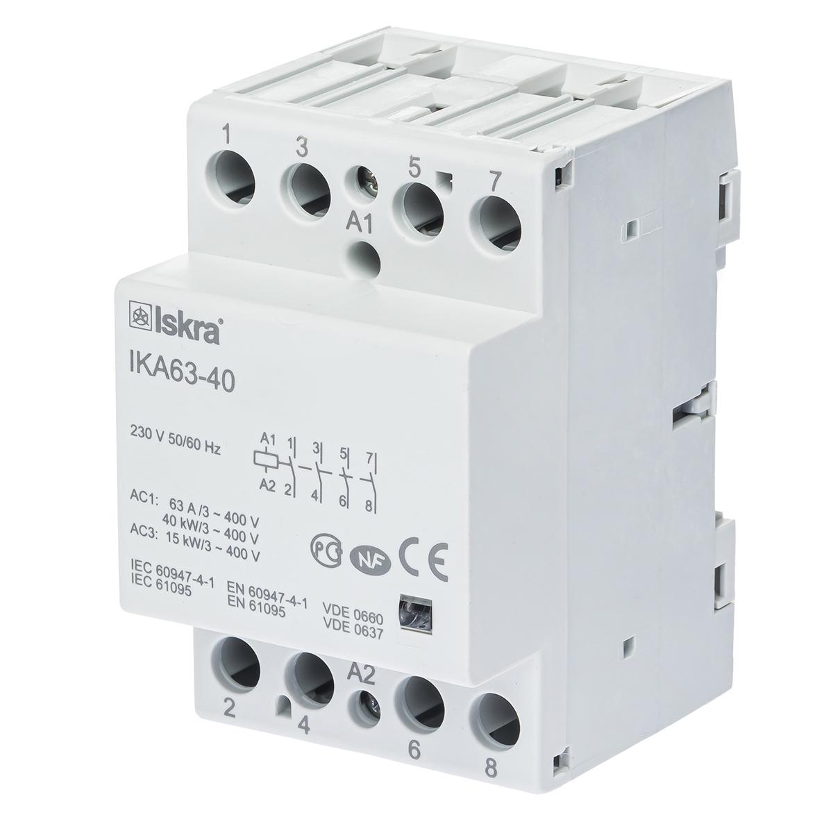 Контактор Iskra IK63-40 63А 230 В 50 Гц (30045011000)
