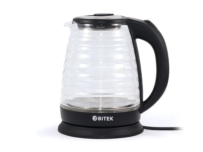 Cтеклянный электрочайник Битек 1,8 л 2400 Вт Черный Cтеклянный электрочайник Битек 1,8 л 2400 Вт Черный