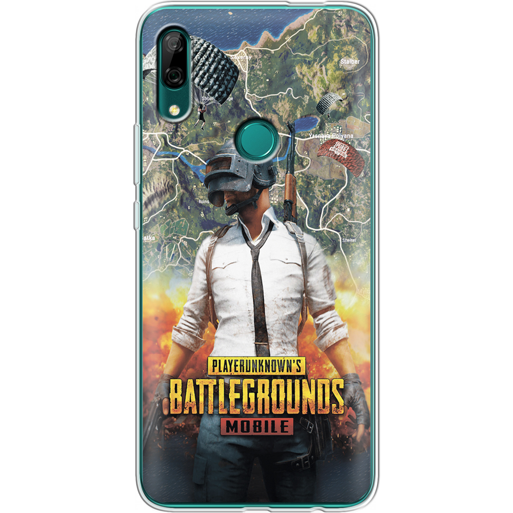 Чохол Boxface Huawei P Smart Z PUBG Mobile Прозорий силікон (37381-up2309-37381)