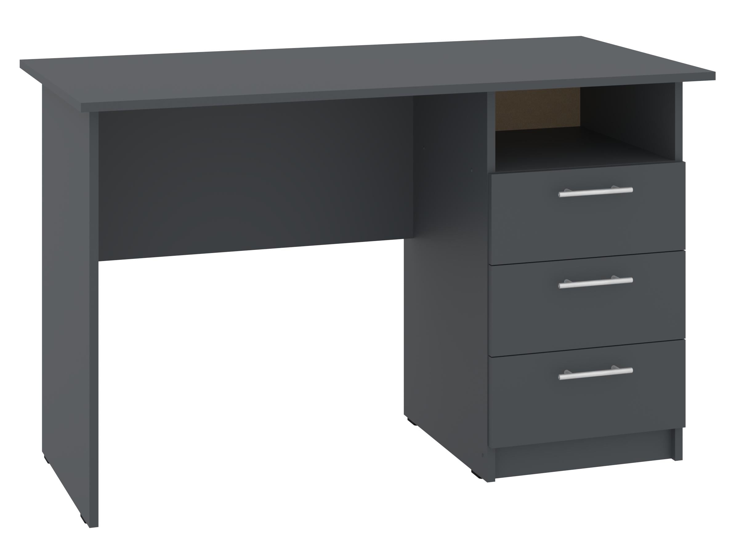 Письменный стол PEHOTIN Буклет 120х60х75 см Антрацит (PN-101274)