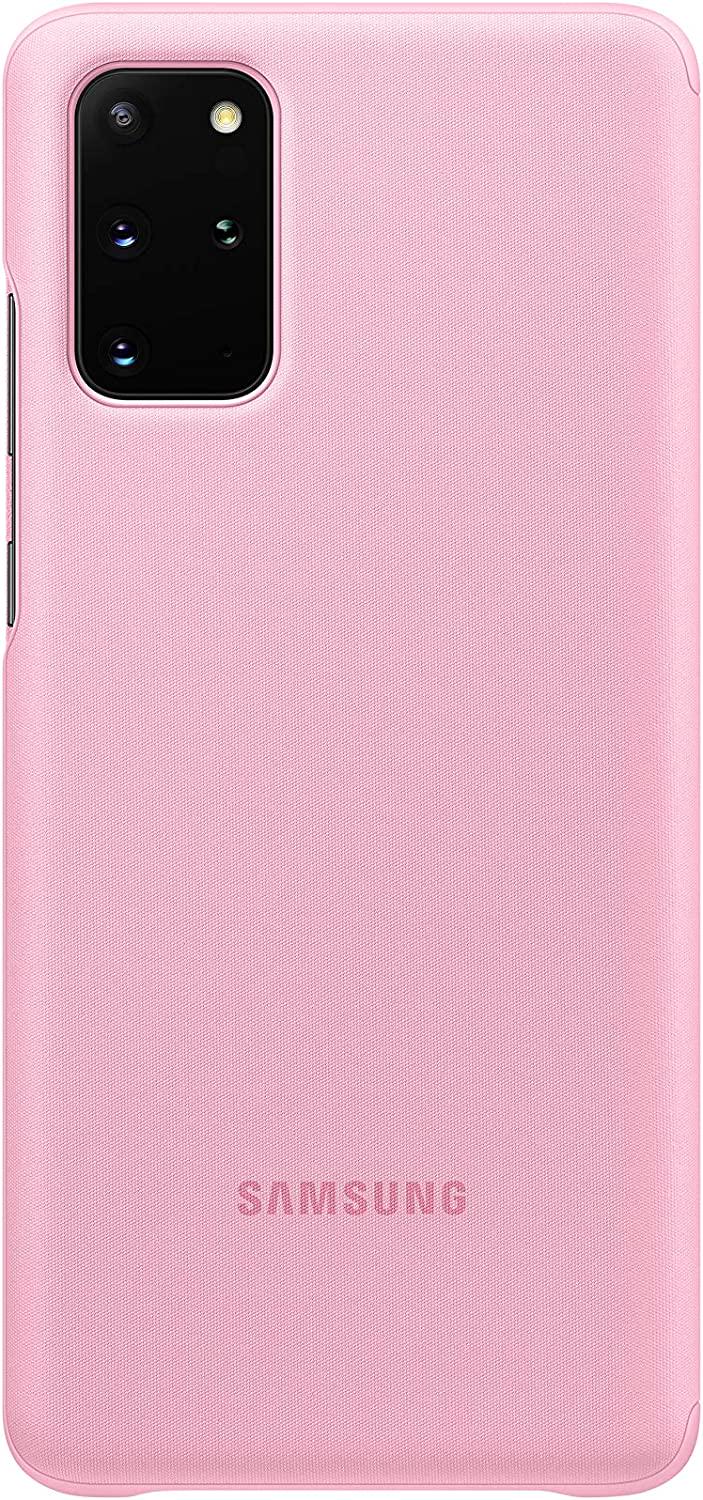 Смарт чехол книжка Samsung Galaxy S20 Plus SM-G985 S-View (Clear View) Flip Cover Pink Розовый - фото 3