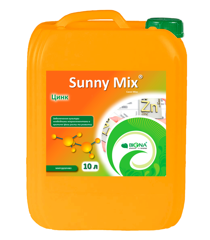 Мікродобриво Sunny Mix Цинк 10 л (11694464)