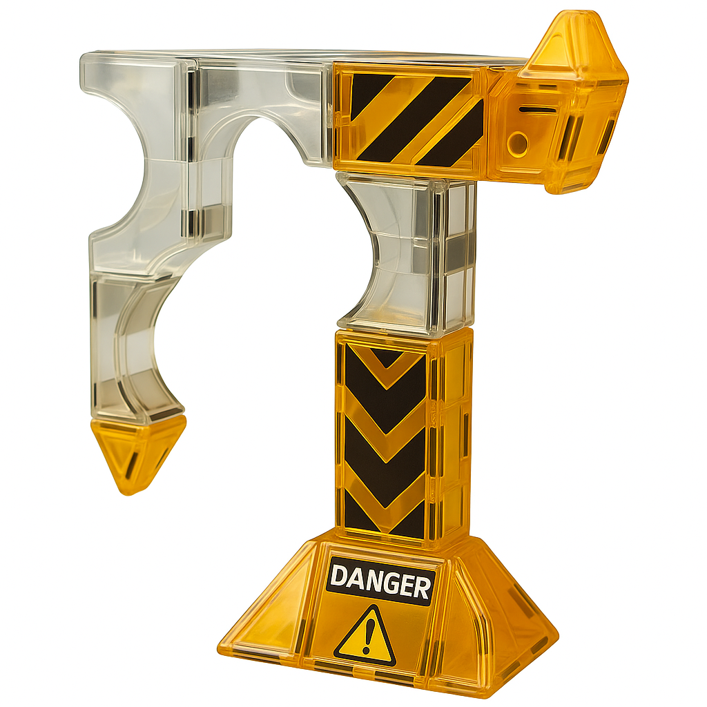 Конструктор детский магнитный 4402 74 дет. (29271507)