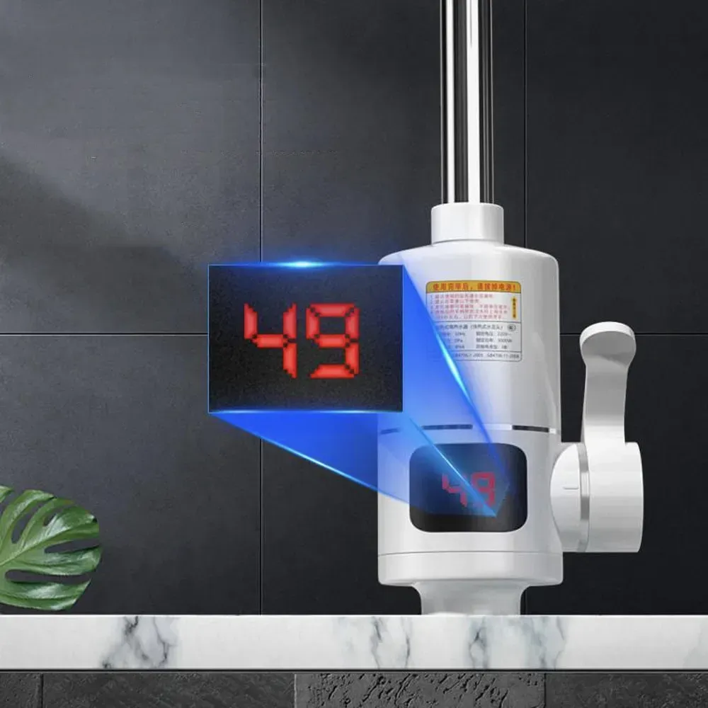 Проточный водонагреватель Delimano RX-010-1 с краном и экраном до 60°C (234589460) - фото 5 Проточный водонагреватель Delimano RX-010-1 с краном и экраном до 60°C (234589460) - фото 5