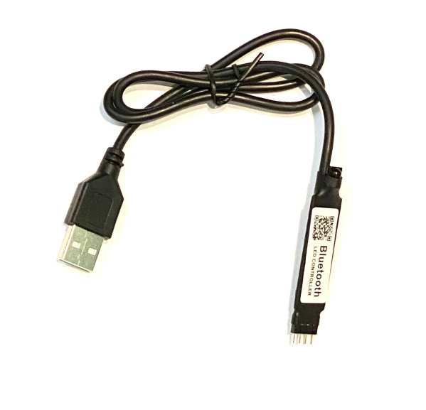 Стрічка світлодіодна Bluetooth 5050 з пультом та мікрофоном 5 м ширина 1 см - фото 3 Стрічка світлодіодна Bluetooth 5050 з пультом та мікрофоном 5 м ширина 1 см - фото 3