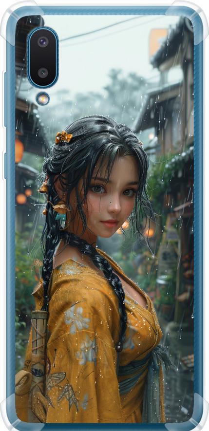 Чехол на Samsung Galaxy A02 A022G Anime-girl (6133sp-2260-42517)