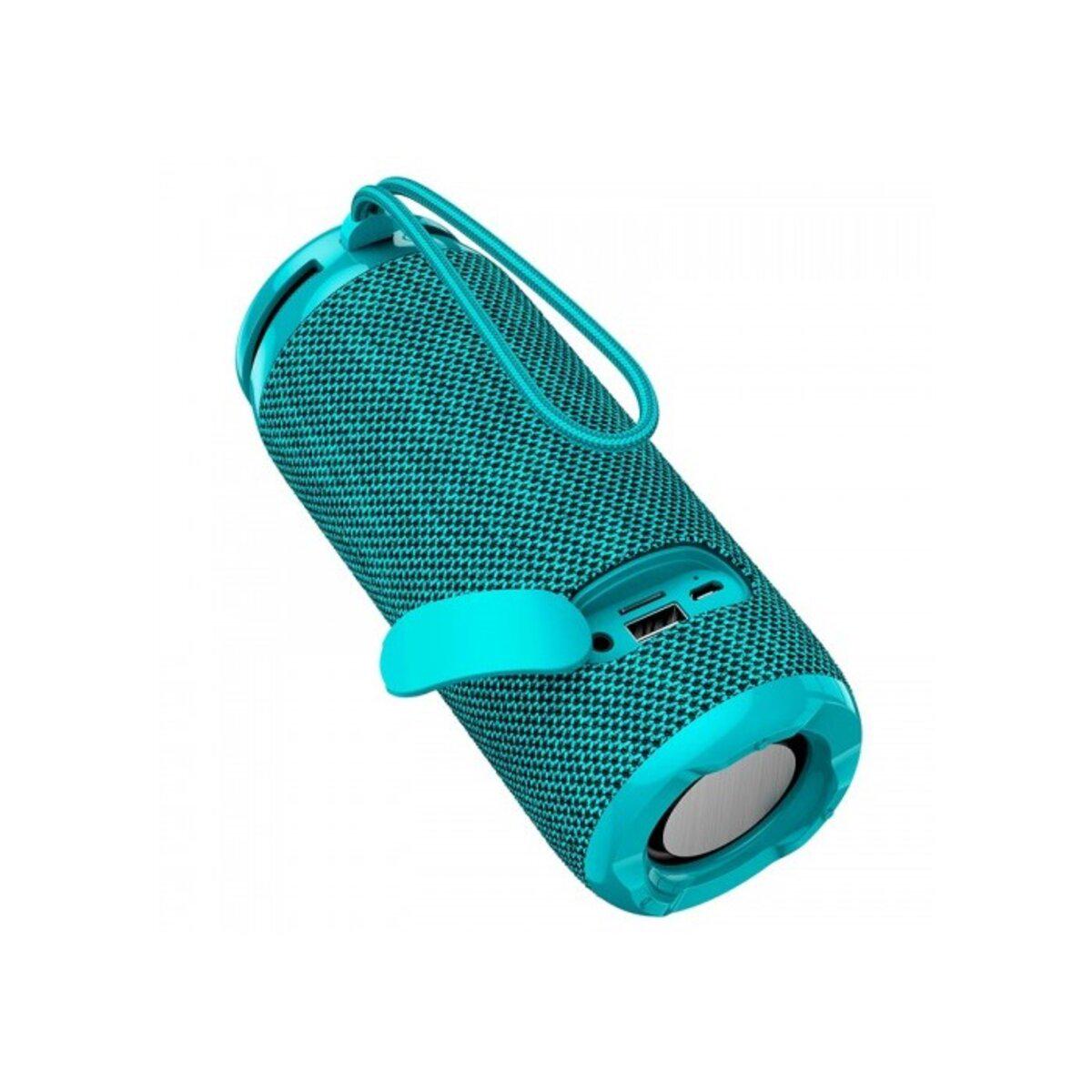 Портативная колонка Borofone BR24 Fashion sports BT speaker 1200 mAh Peacock Blue (19100340) - фото 2