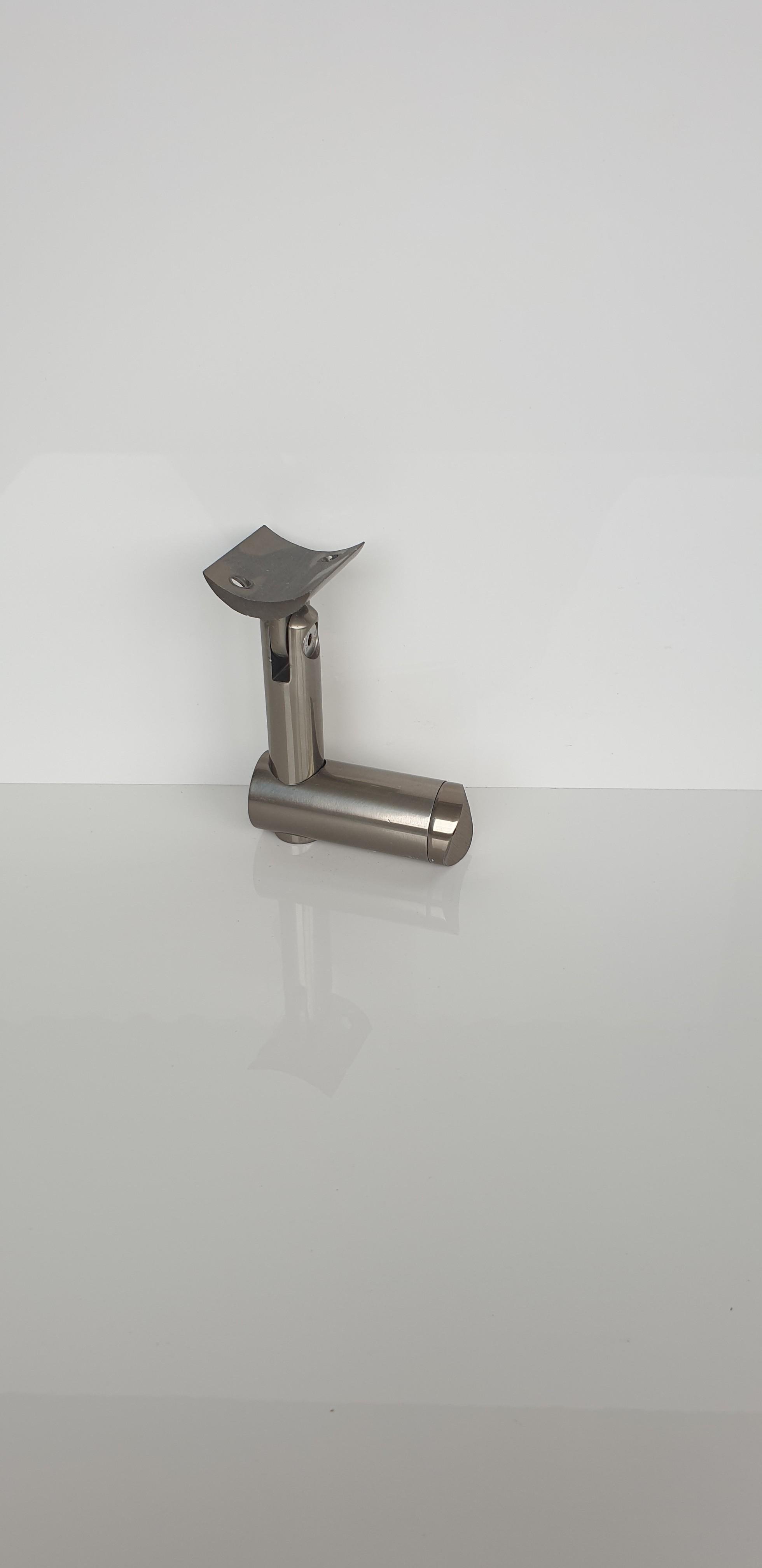 З'єднувач стійки та поручня регульована система коло для алюмінієвих поручнів Ø 40х50 мм Шампань - фото 2 З'єднувач стійки та поручня регульована система коло для алюмінієвих поручнів Ø 40х50 мм Шампань - фото 2