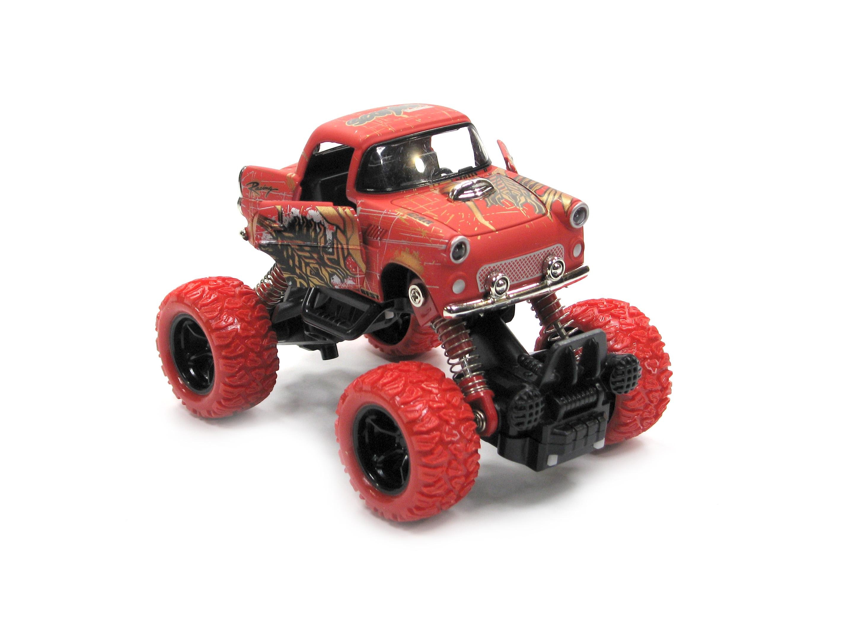 Модель позашляховика інерційна MY66-Y1123R Big Foot 1:36 - фото 7