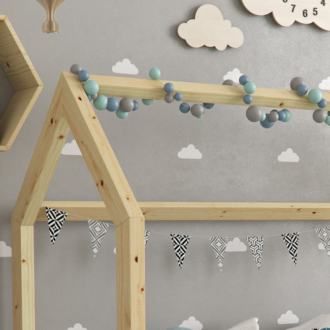 Детская кроватка с бортиками 70x140 VitaliSpa Натуральное дерево - фото 4 Детская кроватка с бортиками 70x140 VitaliSpa Натуральное дерево - фото 4