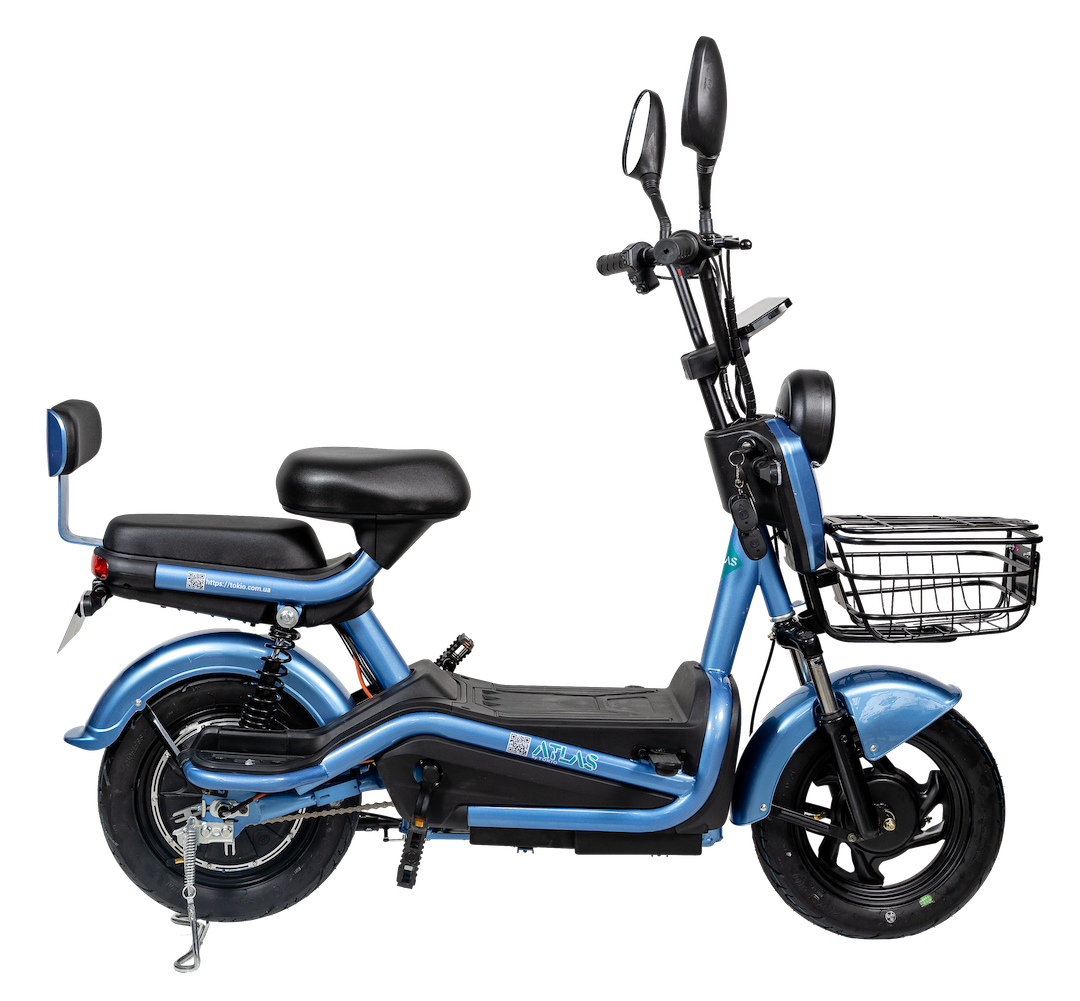 Электроскутер ATLAS Elegant 500W Blue (2026) - фото 3