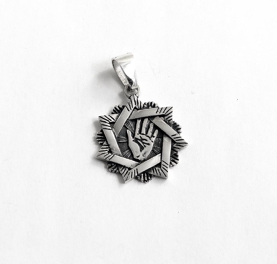 Кулон оберег Maxi Silver 8029 Знаний для школьников и студентов (88029)