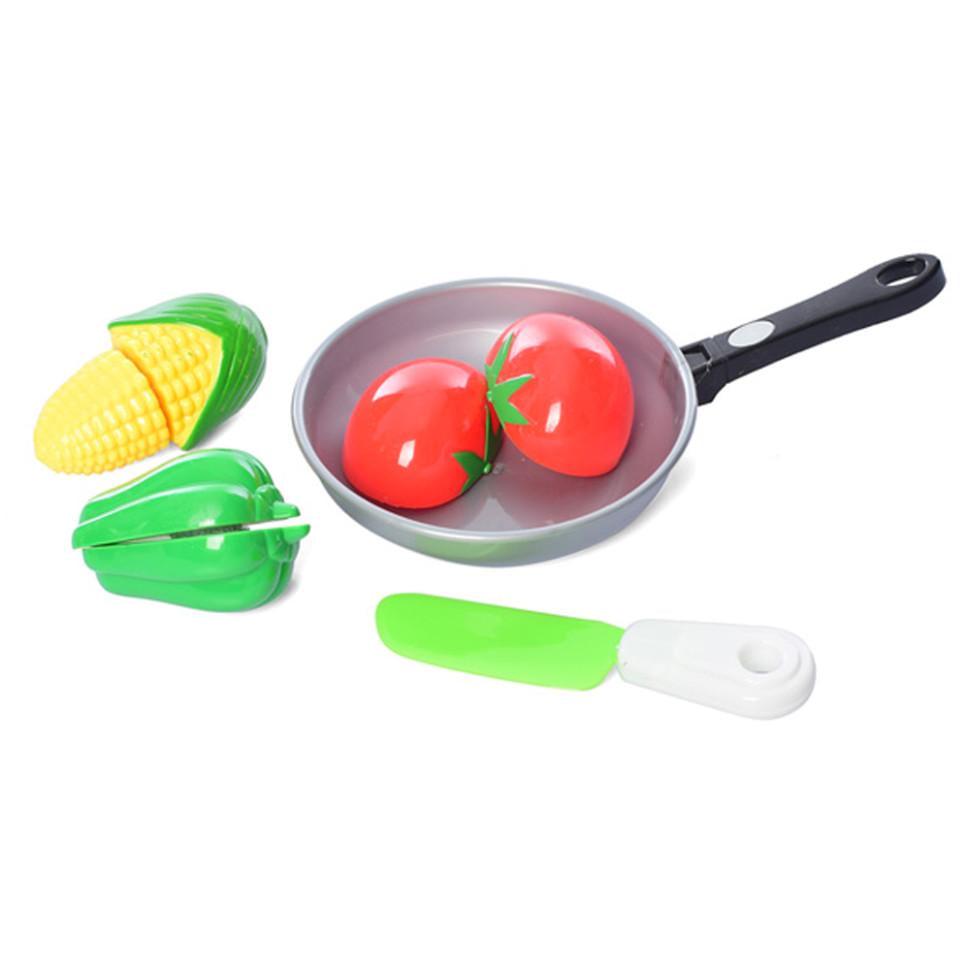 Дитячий ігровий набір Продукти 4013D-2 на липучці кукурудза/перець/помідор (26120681)