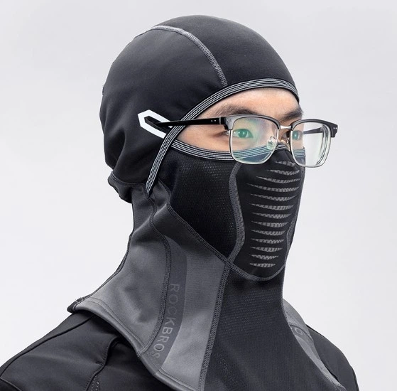 Балаклава RockBros LF7913-1 Чорний із сірим (1881885483) - фото 4 Балаклава RockBros LF7913-1 Чорний із сірим (1881885483) - фото 4