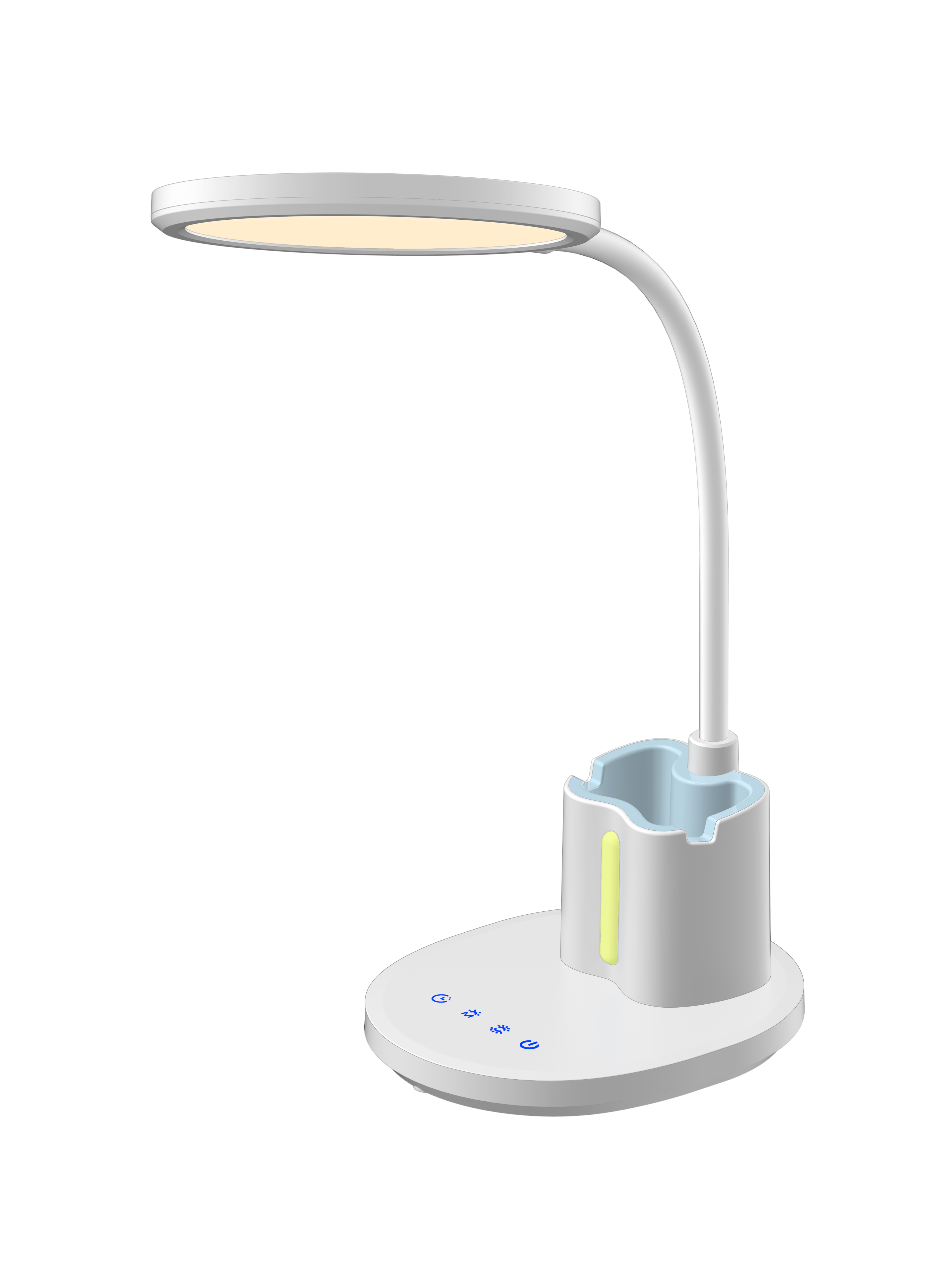 Лампа настольная гибкая светодиодная Sirius BL-1503 Белый - фото 4