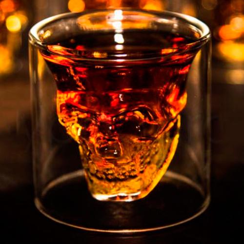 Стакан рюмка с черепом Magisso Skull Glass 4 шт. - фото 3 Стакан рюмка с черепом Magisso Skull Glass 4 шт. - фото 3