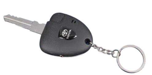 Зажигалка карманная Ключ от Toyota Black (32161722)