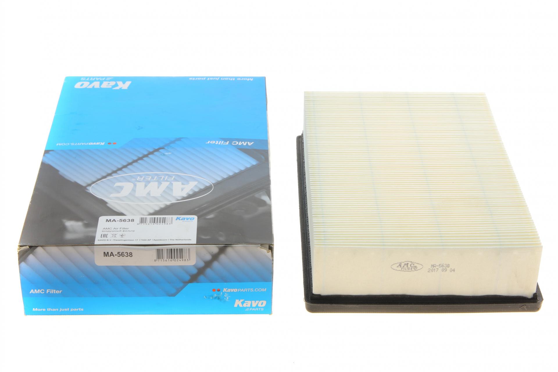 Фильтр воздушный KAVO PARTS для Mazda 3 1,6/1,6DI 04-09 (MA-5638)