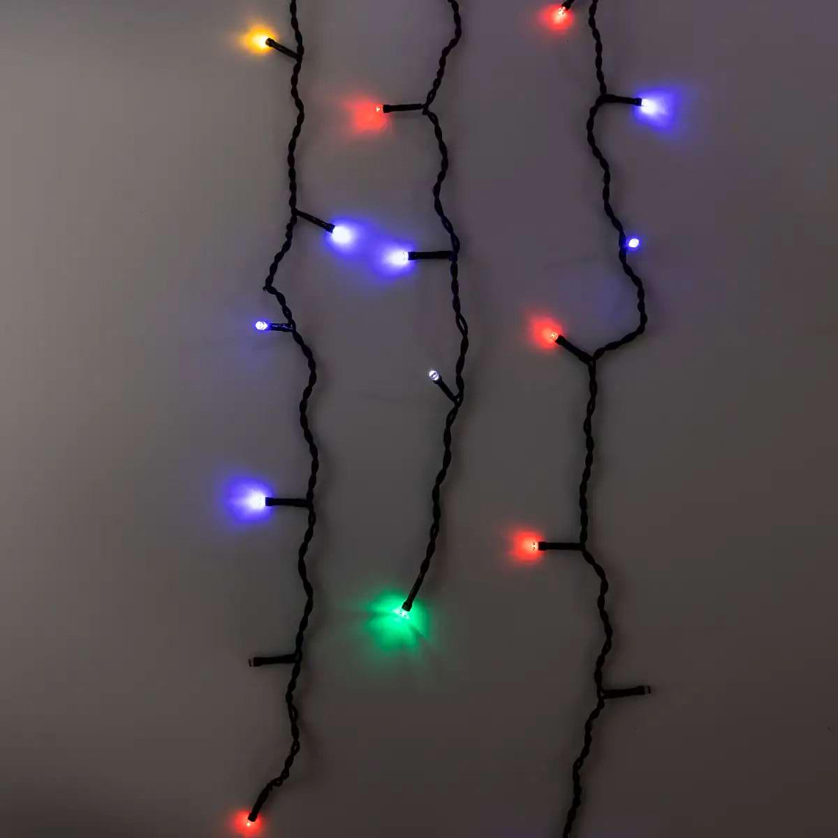 Гірлянда вулична Бахрома 50MBML 50 м 840 LED Чорний/Мультиколор (29912619) - фото 3 Гірлянда вулична Бахрома 50MBML 50 м 840 LED Чорний/Мультиколор (29912619) - фото 3