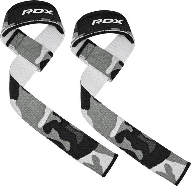 Лямки для тяги RDX W1 Gym Single Strap Plus Camo/Gray (21398885) - фото 2