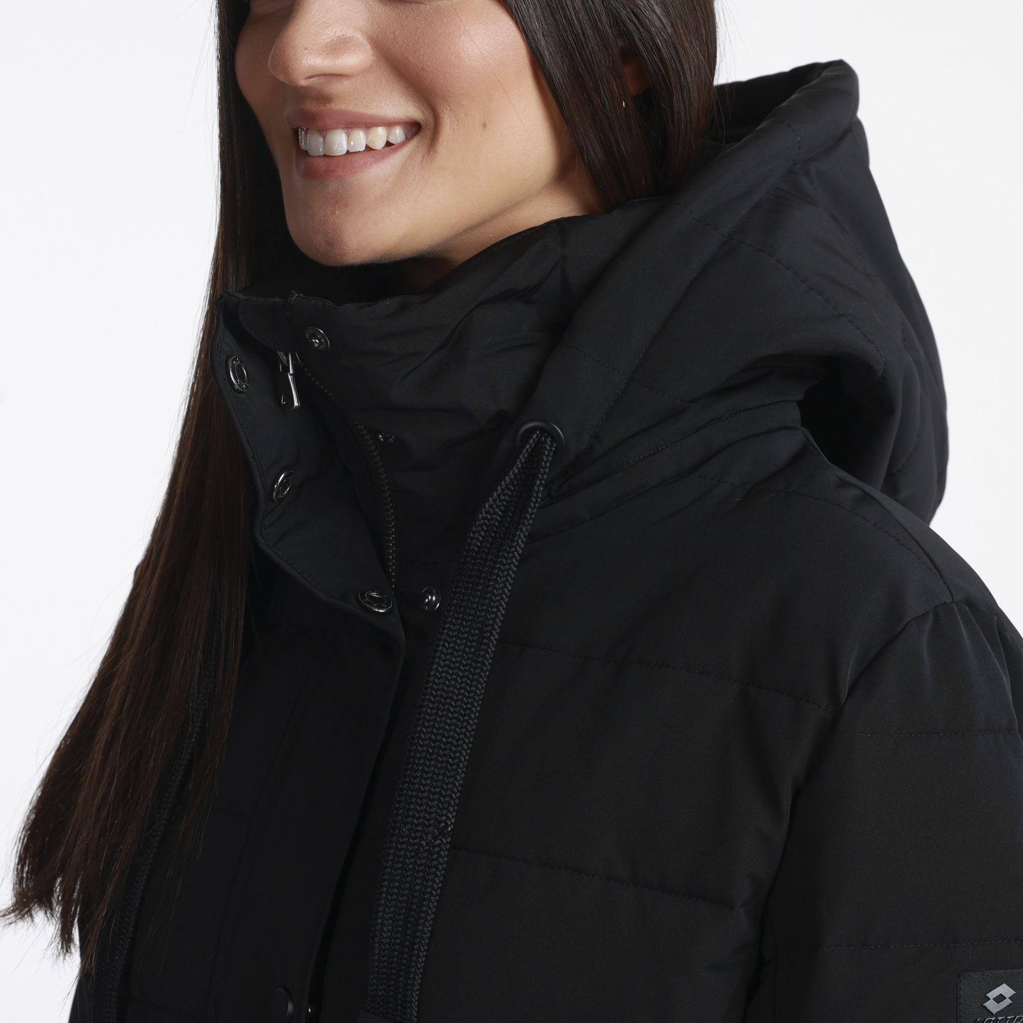 Куртка жіноча Lotto LUNGO CORVARA W 220271/1CL S Чорний - фото 4 Куртка жіноча Lotto LUNGO CORVARA W 220271/1CL S Чорний - фото 4