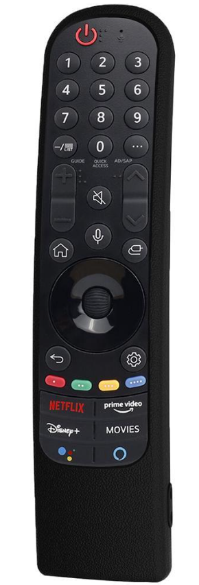 Чохол для пульта Sikai LG Magic Remote 2021 MR21GC Black (22700)