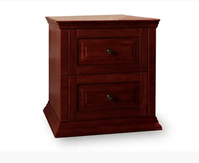 Тумба прикроватная Микс Мебель 2Ш Ланита Каштан 246 (А0053943) Тумба прикроватная Микс Мебель 2Ш Ланита Каштан 246 (А0053943)