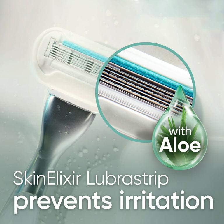 Картриджи сменные для бритья женские Gillette Venus Deluxe Smooth Sensitive 3 шт. - фото 3 Картриджи сменные для бритья женские Gillette Venus Deluxe Smooth Sensitive 3 шт. - фото 3