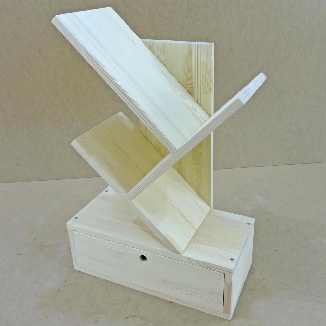 Полка книжная настольная из дерева Амазон Бланже (КПА-017001)