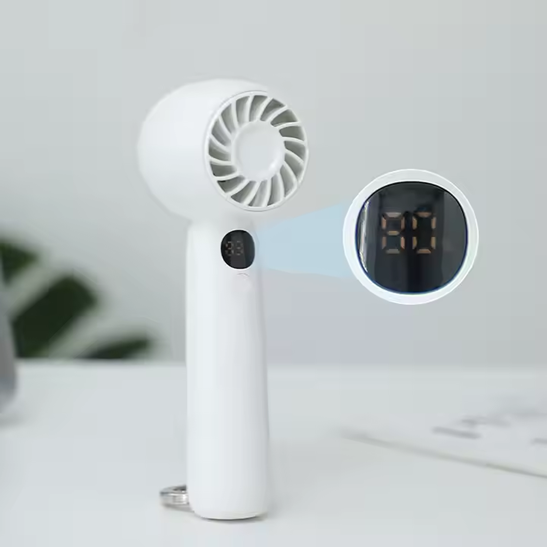 Вентилятор USB L-08 з акумулятором 1200 мАг Білий - фото 6 Вентилятор USB L-08 з акумулятором 1200 мАг Білий - фото 6