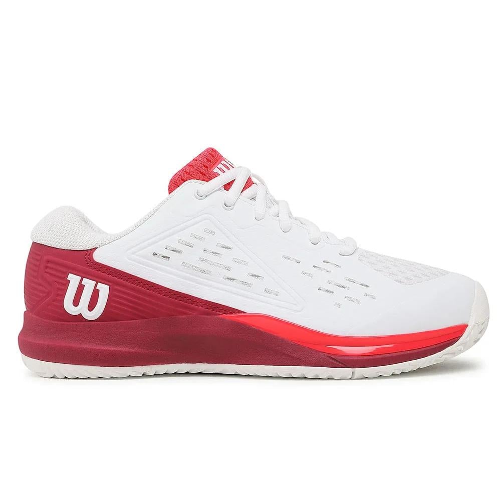 Кроссовки детские Wilson RUSH PRO ACE JR Wh/Beet R UK 4 р. 37 (WRS330380 37)