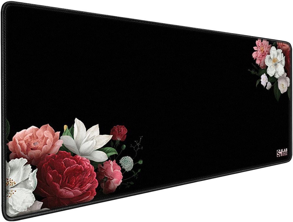 Коврик для мышки SHLab Pink/White Flowers SHM-444 70х30 см (36070)
