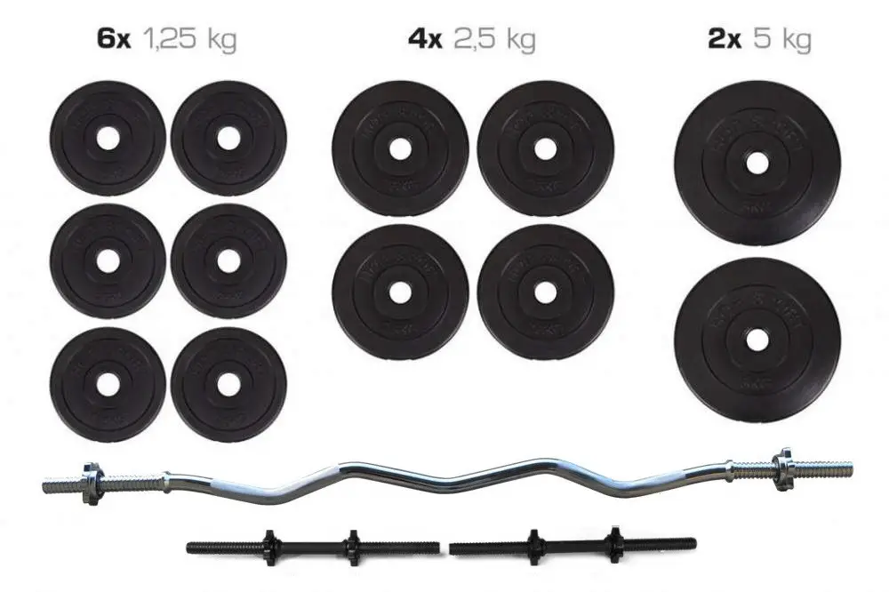 Набір штанга та гантелі 36 кг (36kg-1) - фото 8