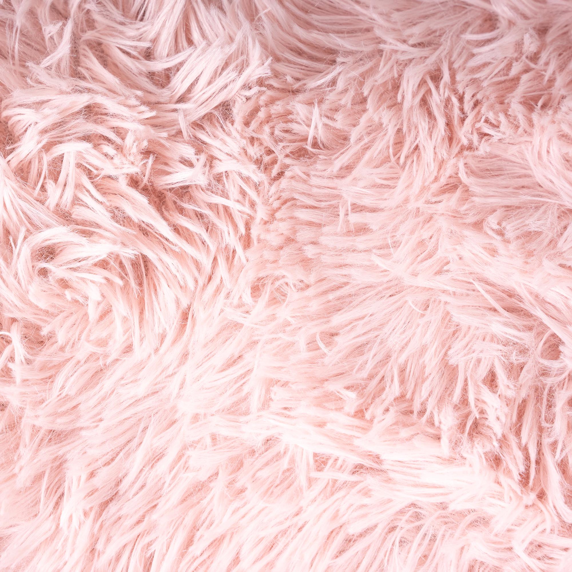 Плед травка яркая евро Светло-розовый (8528)