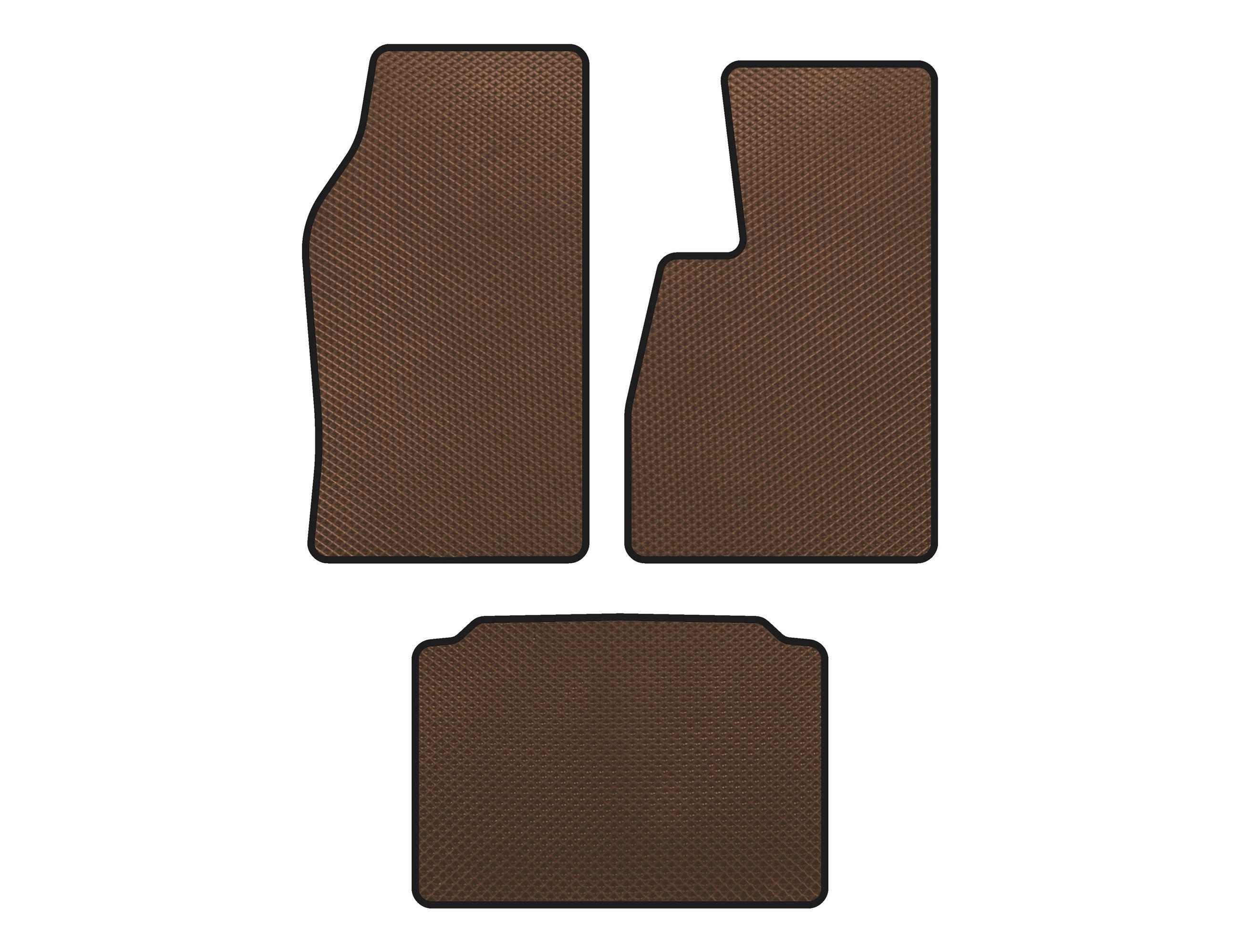 Коврики EVA Digital Designs для Jeep Grand Cherokee WK 2004-2010 гг. Коричневый (141704)