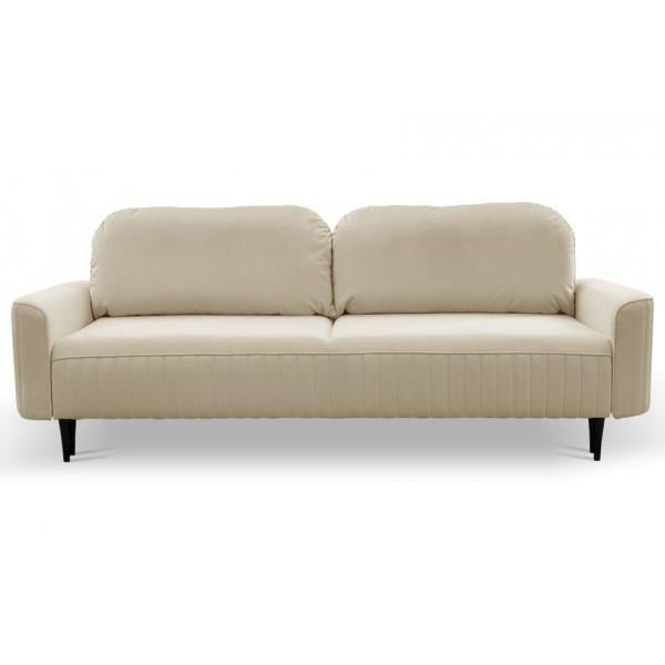 Диван раскладной Perfect Home Vena из натурального дерева/ДСП/ткани Velluto 2 Бежевый (49721) - фото 3 Диван раскладной Perfect Home Vena из натурального дерева/ДСП/ткани Velluto 2 Бежевый (49721) - фото 3