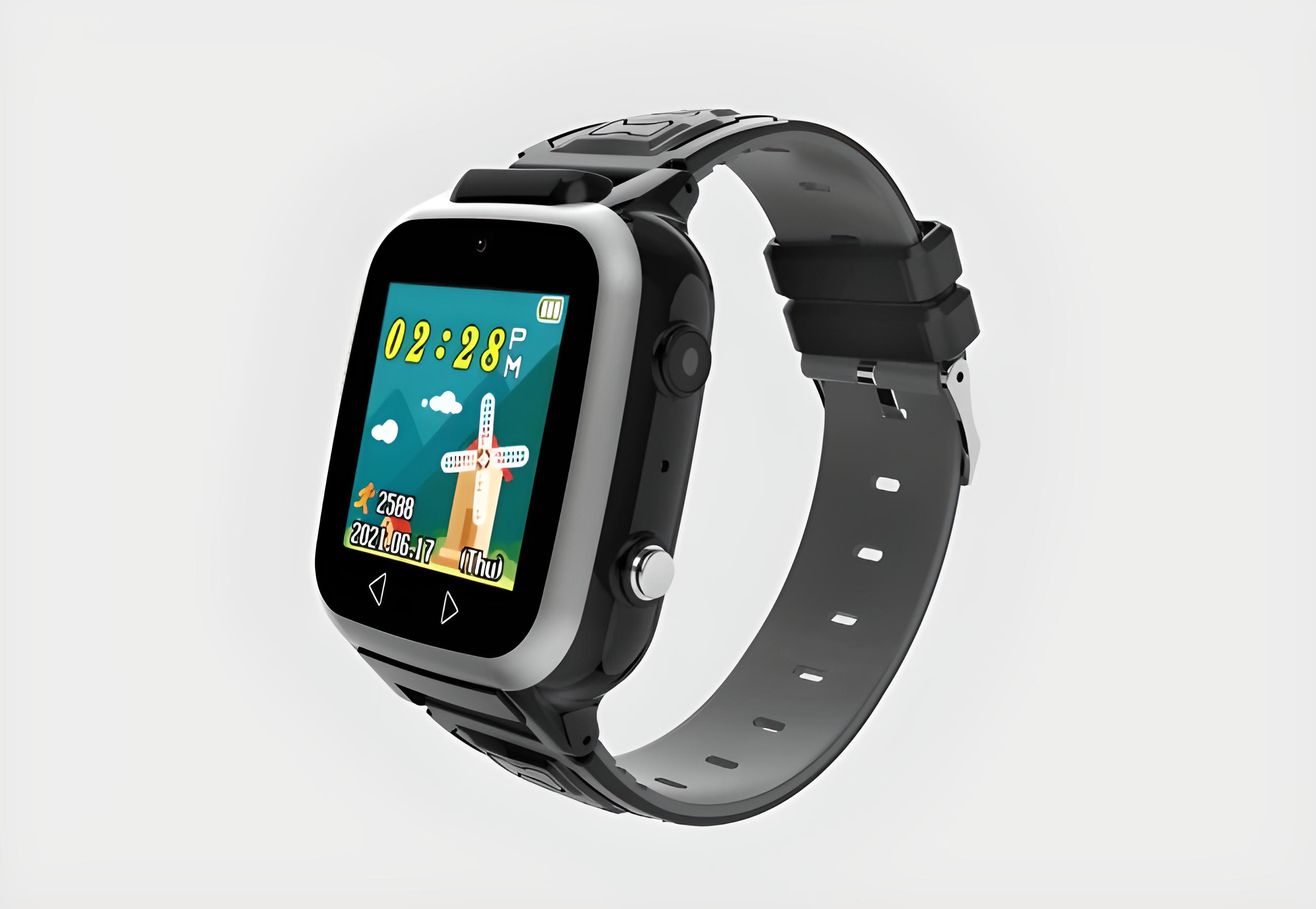 Смарт часы детские Smart Baby watch Y8 Черный