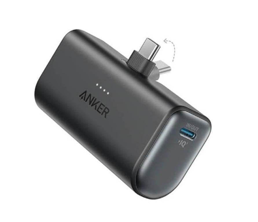 Повербанк Anker Nano 5000 mAh 22,5W USB Type-C Black (A1653011)