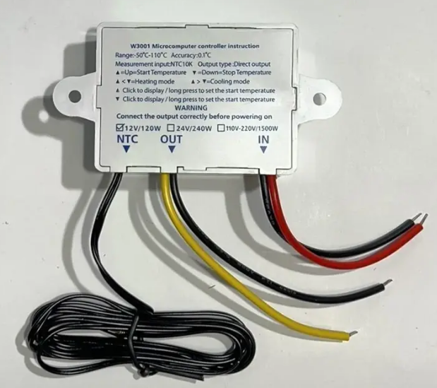 Терморегулятор W3002-220V (11590) - фото 3 Терморегулятор W3002-220V (11590) - фото 3