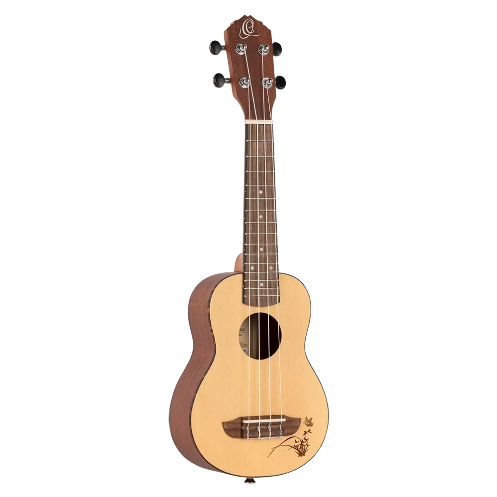 Укулеле Ortega Bonfire RU5-SO Soprano Ukulele Spruce/Sapele natural (122998) - фото 1