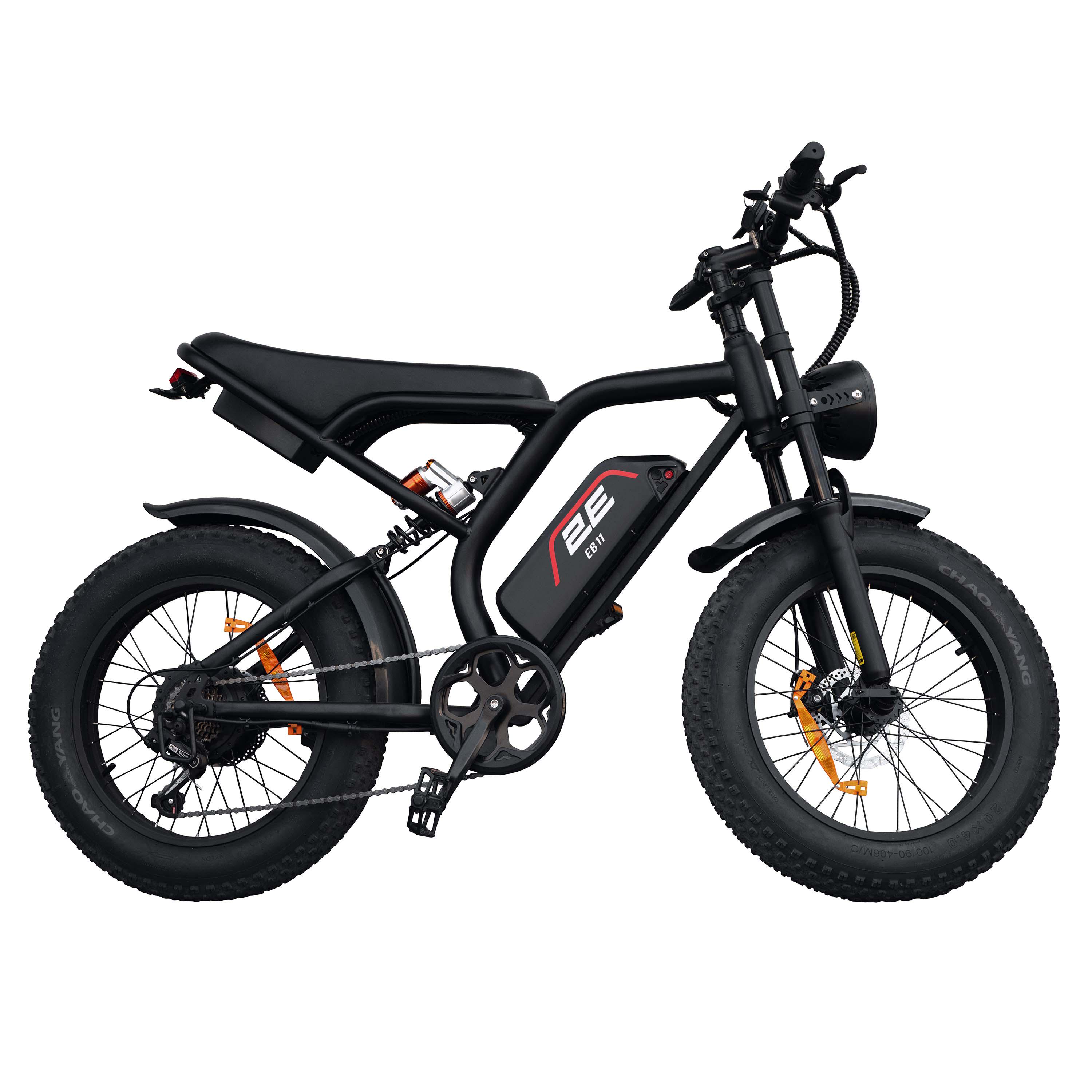 Электровелосипед 2E EB11 d колес 20" 7 скоростей 500 Вт Черный с красным (02c081c6) - фото 2 Электровелосипед 2E EB11 d колес 20" 7 скоростей 500 Вт Черный с красным (02c081c6) - фото 2