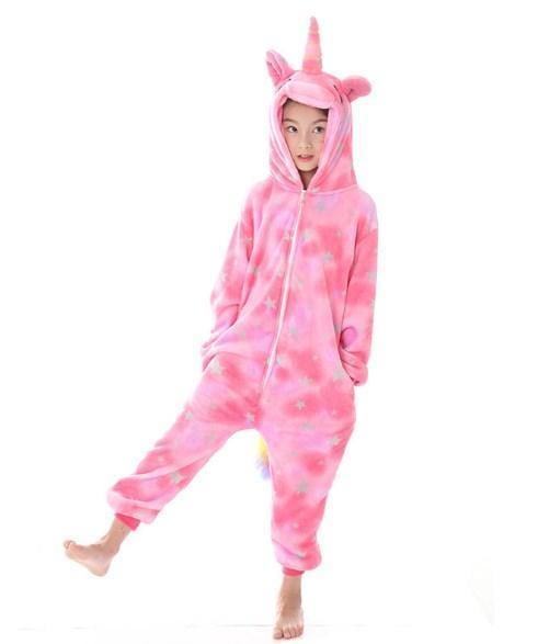 Кигуруми Animal Love Единорог Галактика для детей 120 Розовый (50381)