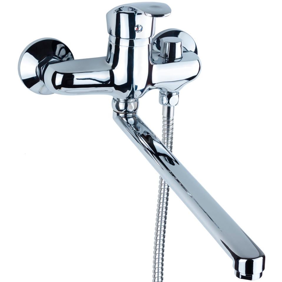 Змішувач для ванної AQUATICA NL-2C243C 9750220 одноважільний Хром (222474)