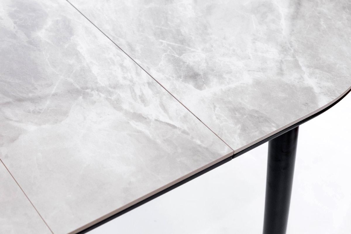 Стол обеденный Мікс Меблі Тітан XS-1309, 1100/1400х750 мм Черный/Керамика/Бетон - фото 6 Стол обеденный Мікс Меблі Тітан XS-1309, 1100/1400х750 мм Черный/Керамика/Бетон - фото 6