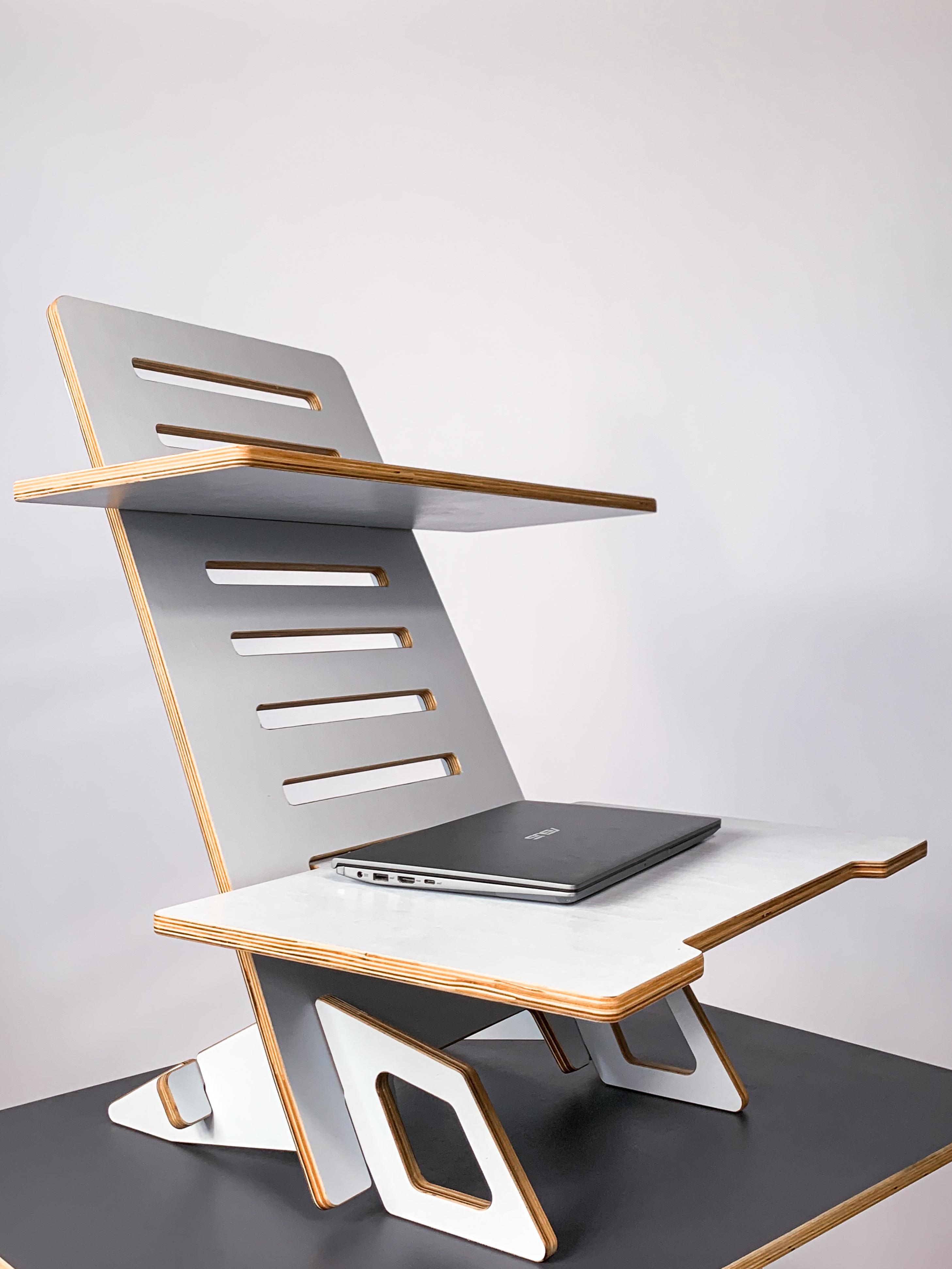 Стіл для ноутбука універсальний Otaman desk Mini desk Блакитний