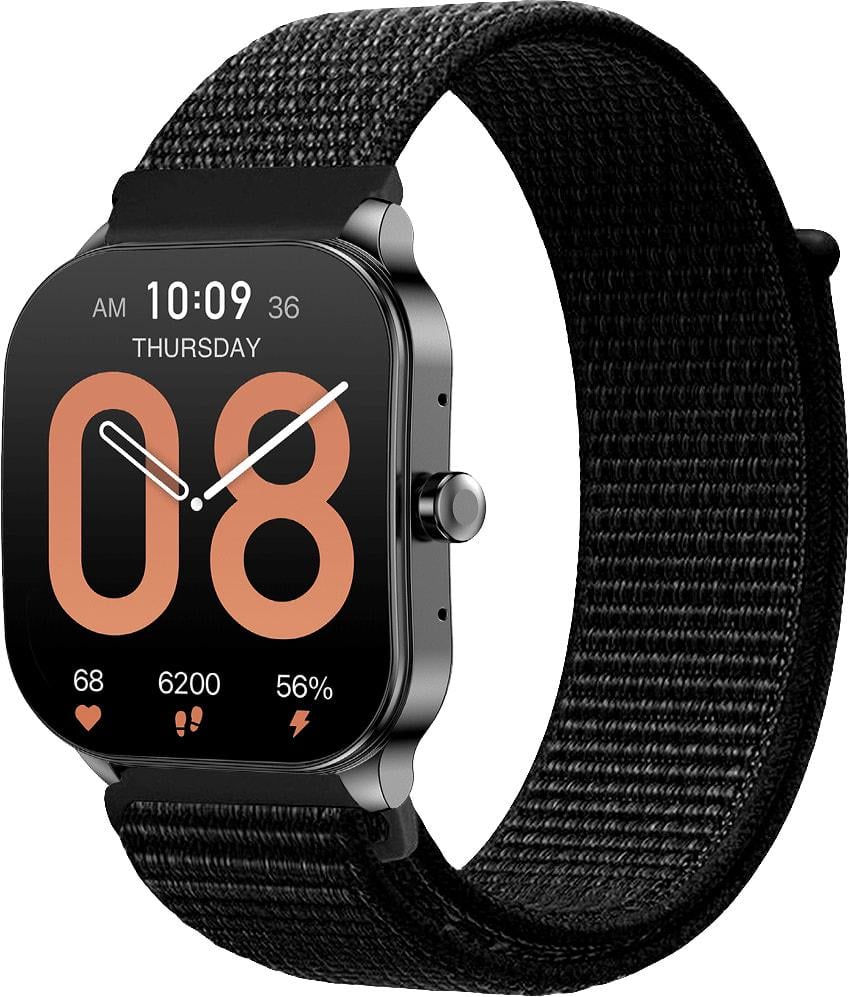 Ремінець нейлоновий Sport Loop для Amazfit Pop 3S/3R Black (34446-2B)